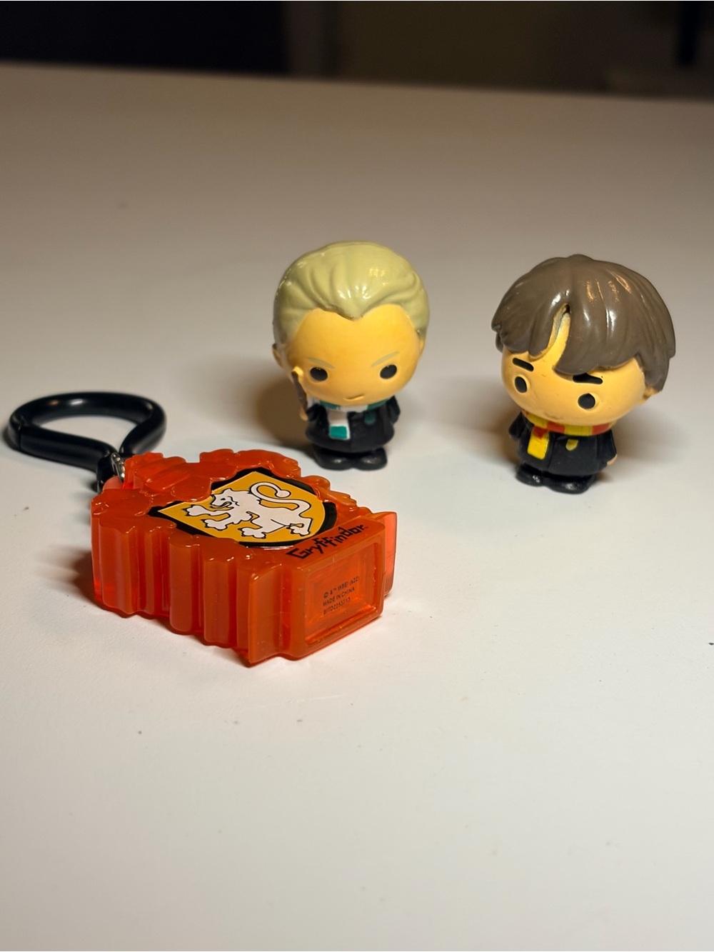 Harry Potter Gryffindor Orange Keychain with Two Mini Figures